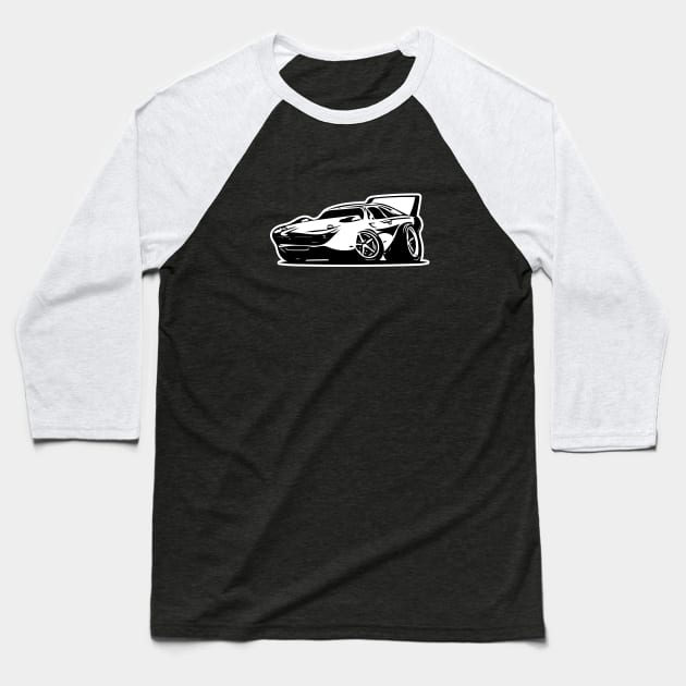 Mini old muscle car Baseball T-Shirt by Aliii63s